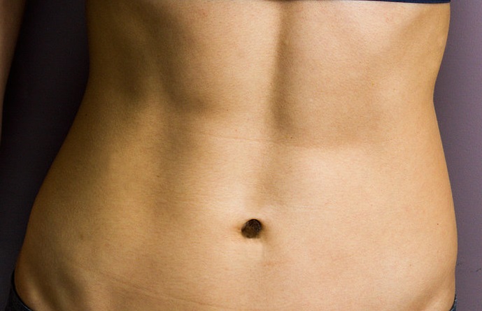 flat tummy