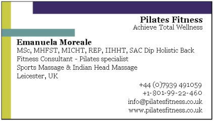 PilatesFitness: Rediscover Your Vitality with Life Coaching, Pilates, Yoga, Tai Chi, massage, nutritional advice in Leicester and online coaching programmes